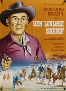Fighting Man of the Plains - Danish Movie Poster (xs thumbnail)