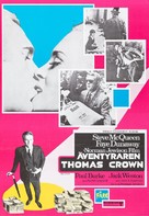 The Thomas Crown Affair - Swedish Movie Poster (xs thumbnail)