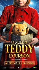 Teddybj&oslash;rnens jul - French Movie Poster (xs thumbnail)