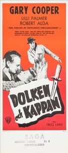 Cloak and Dagger - Swedish Movie Poster (xs thumbnail)