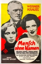 Mensch ohne Namen - German Movie Poster (xs thumbnail)