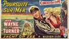 The Sea Chase - Belgian Movie Poster (xs thumbnail)