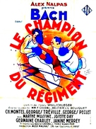 Le champion du r&eacute;giment - French Movie Poster (xs thumbnail)