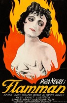 The Flame - Swedish Movie Poster (xs thumbnail)