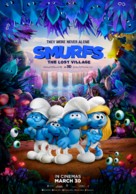 Smurfs: The Lost Village - Lebanese Movie Poster (xs thumbnail)