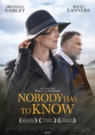 Nobody Has to Know - Dutch Movie Poster (xs thumbnail)