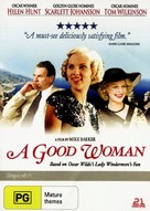A Good Woman - Australian DVD movie cover (xs thumbnail)