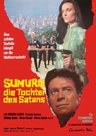 The Million Eyes of Sumuru - German Movie Poster (xs thumbnail)