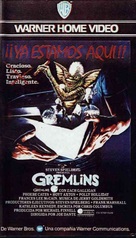 Gremlins - Spanish VHS movie cover (xs thumbnail)