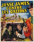 Jesse James vs. the Daltons - Belgian Movie Poster (xs thumbnail)