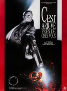 C&#039;est arriv&eacute; pr&egrave;s de chez vous - French Movie Poster (xs thumbnail)