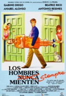 Los hombres siempre mienten - Spanish Movie Poster (xs thumbnail)