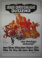 The Dirty Dozen - German Movie Poster (xs thumbnail)