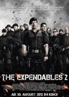 The Expendables 2 - German Movie Poster (xs thumbnail)