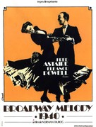 Broadway Melody of 1940 - French Re-release movie poster (xs thumbnail)
