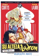 The Prince Who Was a Thief - Spanish Movie Poster (xs thumbnail)