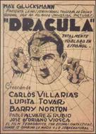 Dr&aacute;cula - Mexican Movie Poster (xs thumbnail)