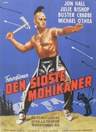 Last of the Redmen - Danish Movie Poster (xs thumbnail)