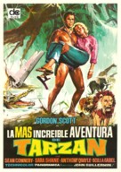 Tarzan&#039;s Greatest Adventure - Spanish Movie Poster (xs thumbnail)