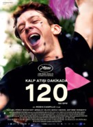 120 battements par minute - Turkish Movie Poster (xs thumbnail)