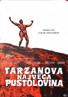 Tarzan&#039;s Greatest Adventure - Yugoslav Movie Poster (xs thumbnail)