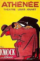 Knock, ou le triomphe de la m&eacute;decine - French Movie Poster (xs thumbnail)