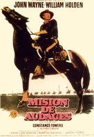 The Horse Soldiers - Spanish Movie Poster (xs thumbnail)