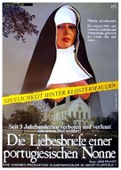 Die liebesbriefe einer portugiesischen Nonne - German Movie Poster (xs thumbnail)