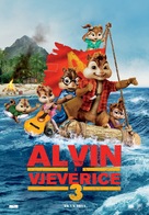 Alvin and the Chipmunks: Chipwrecked - Croatian Movie Poster (xs thumbnail)