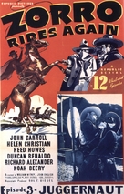 Zorro Rides Again - Movie Poster (xs thumbnail)
