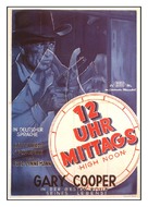 High Noon - German Movie Poster (xs thumbnail)