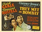 They Met in Bombay - Movie Poster (xs thumbnail)