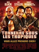 Tropic Thunder - French Movie Poster (xs thumbnail)