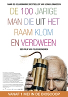 Hundra&aring;ringen som klev ut genom f&ouml;nstret och f&ouml;rsvann - Dutch Movie Poster (xs thumbnail)
