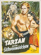 Tarzan and the Slave Girl - German Movie Poster (xs thumbnail)