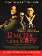 Zw&ouml;lf Meter ohne Kopf - German Movie Poster (xs thumbnail)