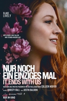 It Ends with Us - German Movie Poster (xs thumbnail)