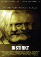 Instinct - German Movie Poster (xs thumbnail)