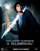 Percy Jackson &amp; the Olympians: The Lightning Thief - Hungarian Movie Poster (xs thumbnail)