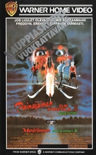 A Nightmare On Elm Street 3: Dream Warriors - Finnish VHS movie cover (xs thumbnail)