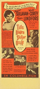 No Sad Songs for Me - Swedish Movie Poster (xs thumbnail)