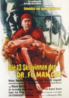 The Brides of Fu Manchu - German Movie Poster (xs thumbnail)