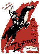 La venganza del Zorro - French Movie Poster (xs thumbnail)