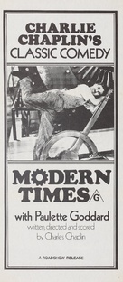 Modern Times - Australian Re-release movie poster (xs thumbnail)