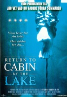 Return to Cabin by the Lake - Swedish DVD movie cover (xs thumbnail)