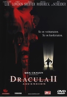 Dracula II: Ascension - Finnish DVD movie cover (xs thumbnail)