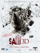Saw 3D - Norwegian DVD movie cover (xs thumbnail)