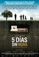 Cinco d&iacute;as sin Nora - Argentinian Movie Poster (xs thumbnail)