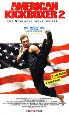 American Kickboxer 2 - German VHS movie cover (xs thumbnail)