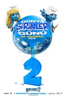 The Smurfs 2 - Turkish Movie Poster (xs thumbnail)